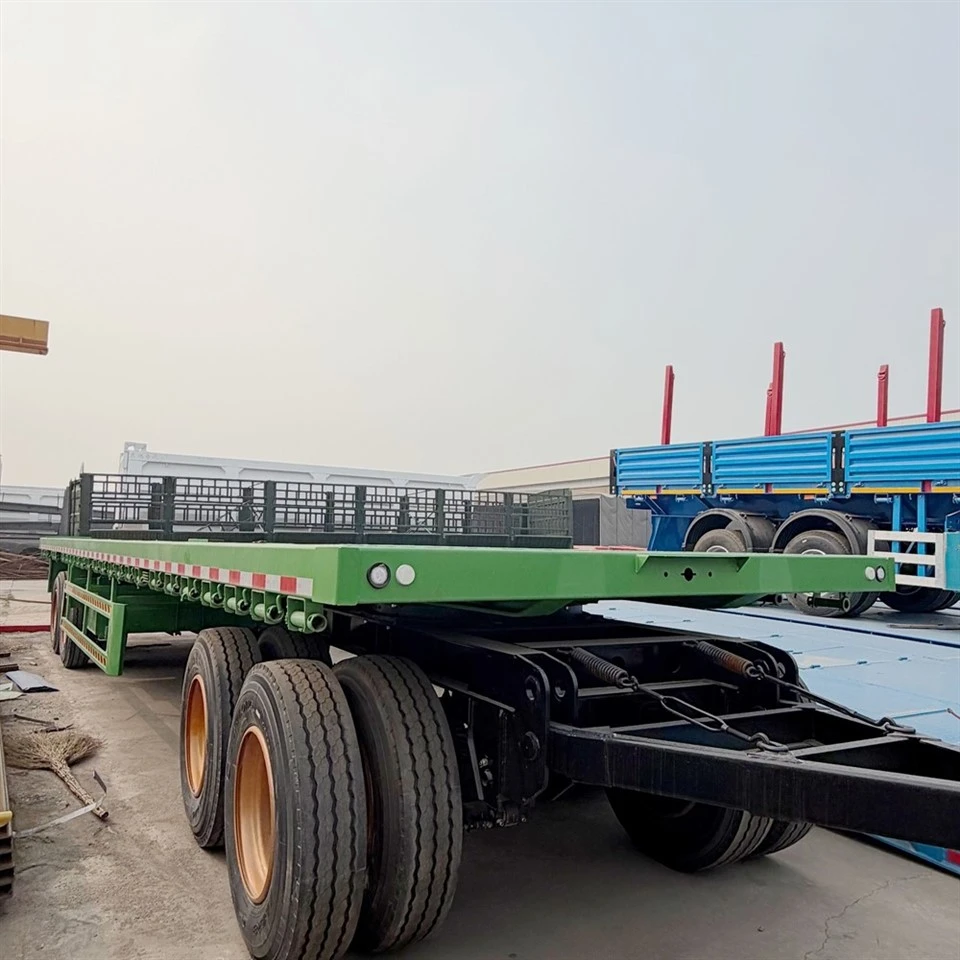 Xe tải sàn phẳng sơ mi rơ moóc-